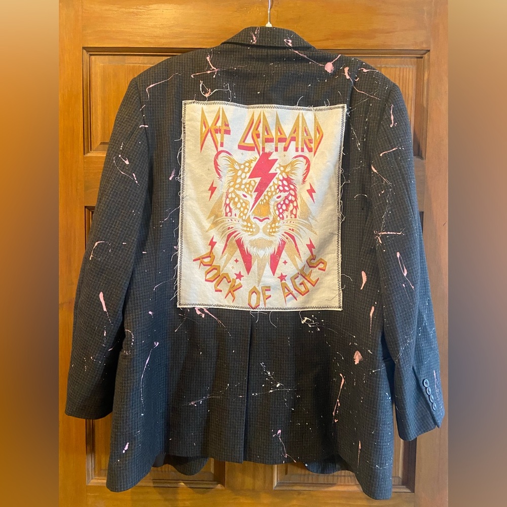 JCOONS Def Leppard Rock of Ages Blazer Sz 2x